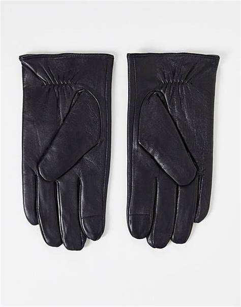 Schwarz Handschuhe Aus Nappa